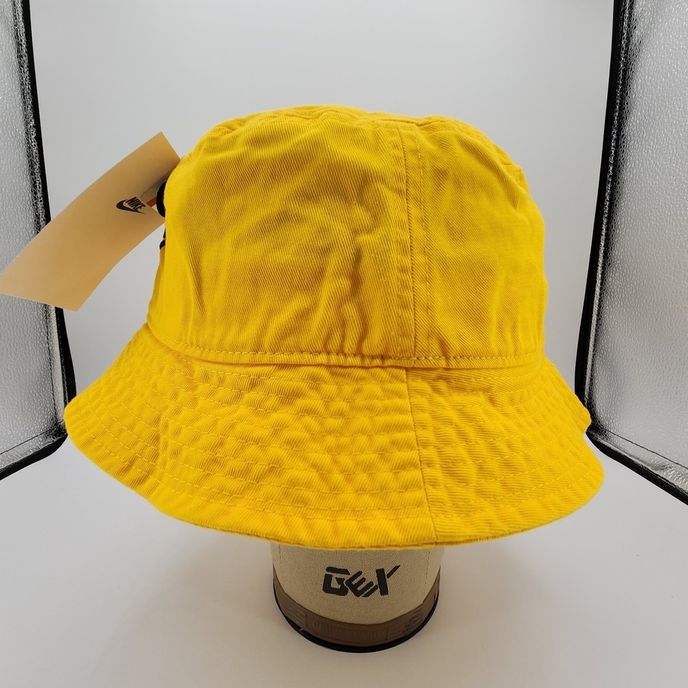 Michigan Wolverines Nike Legacy Apex Bucket Hat Mens Sz Medium College Gold NEW - Picture 8 of 11